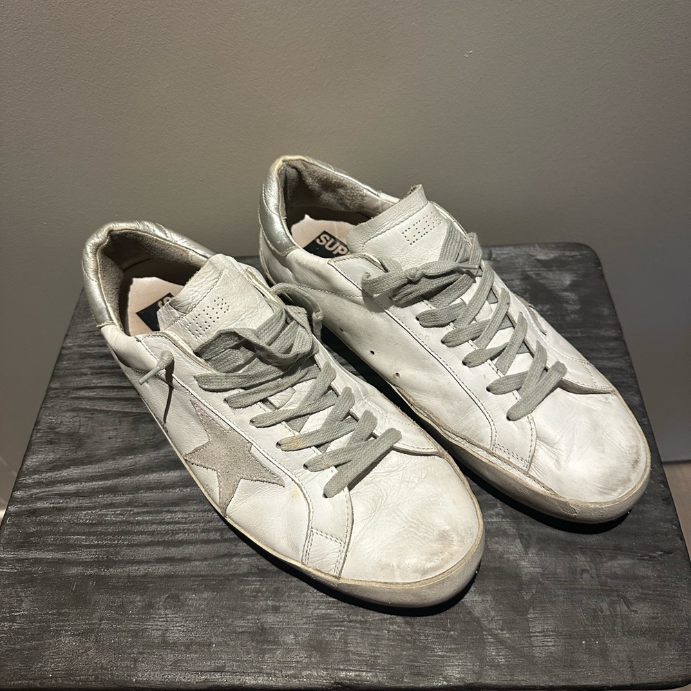 Golden Goose Superstar Mixed Leather Sneakers 4480